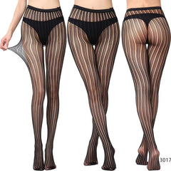DOIAESKV 3XL plus Fishnet Tights Women Sexy Erotic Lingerie Pantyhose Sex Body Stockings Large Size Tights Sexy Women Pantyhose