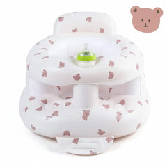 Babychair Inflatable Infant Support Seat for Sitting & Learning to Sit – Safe Full Support Design for 3–36 Month Babies,Inflatable Bab,Inflatable Baby Seaty Seat
