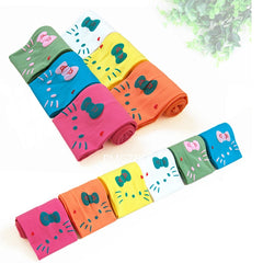 Girl Tights Cat Print Children Kids Pantyhose Velvet Fabric Princess Party Dance Tights Girl Stockings 3-9T Tights Spring Summer