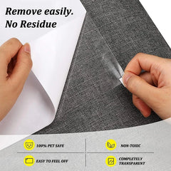 3 Pcs Cat Scratch Sofa Protection Pads Self-Adhesive Pet Furniture Protectors Cover Anti-Cat Scratch Couch Guard Pads Stickers