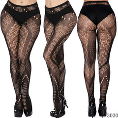 DOIAESKV 3XL plus Fishnet Tights Women Sexy Erotic Lingerie Pantyhose Sex Body Stockings Large Size Tights Sexy Women Pantyhose