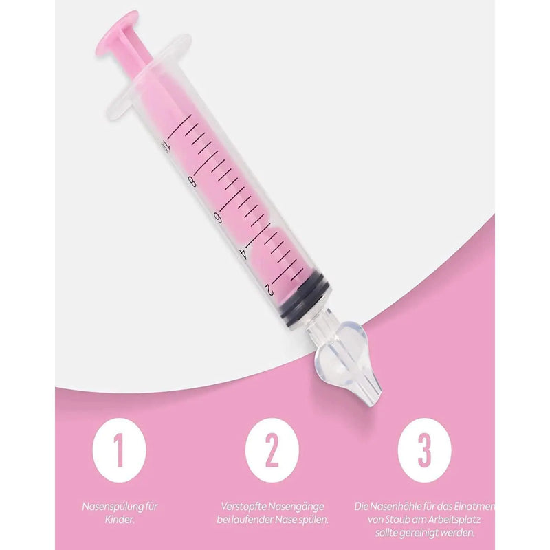 Nasal Irrigator for ,10Ml Nasal Irrigator Portable Nose Cleaner Nasal Irrigation Nose Aspirator for Nasal Wash Nasal Cleaner Nose Rinse 2 Count...