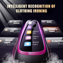 NEW Handheld Steam Iron Garment Steamer Portable Mini for Clothes Fast Heating Travel Garment Fabric Press Machine with Home