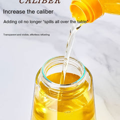 470ML Olive Oil Sprayer Dispenser for Cooking BBQ 2 in 1 Glass Oil Vinegar Soy Sauce Spray Kitchen Oil Bottle for Air Fryer