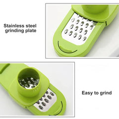 1/2PCS Garlic Crusher Press Multi-Functional Manual Ginger Garlic Grinding Grater Cutter Garlic Peeler Kitchen Tools