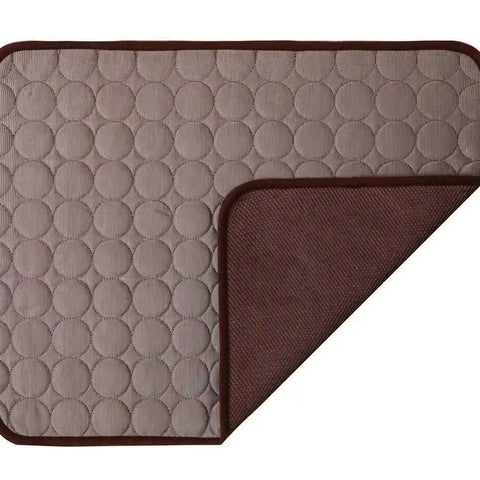 2025 New Dog Cooling Mat Summer Washable Portable Pet Coolings Pad for Dogs Cat Ice Silk Blanket Sofa Breathable Sleeping Mat