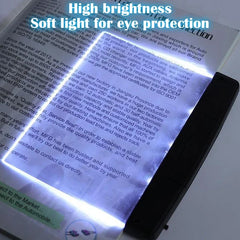 Student Night Reading Lamp Flat Plate Car Travel Panel LED Led Flat Night Vision Reading Light Tablet Book Light Eye Protection