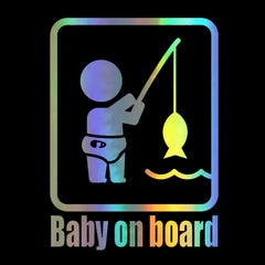 Car Stickers Kids Baby on Board Decals 3D Vinyl Sticker on Car Reflective Motorcycle Decal Car Styling