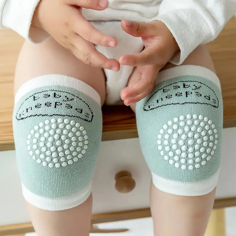 6 Pairs of Baby Crawling Non-Slip Knee Pads for Boys and Girls Cartoon Elastic Toddler Solid Color Knee Pads Four Seasons Warm Accessories Baby Gifts Baby Knee Pad Baby Knee Pads