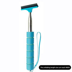 Extendable Handle Wiper Tablet Glass Window Cleaning Tool Windshield Car Front Window Cleaner Mirror Rearview Car Accessories