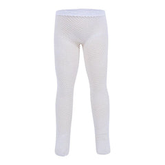 5-15Years Kids Girl Fishnet Net Tights Black White Hollow Out Stockings with Mesh Children Girls Casual Tights Pantyhose