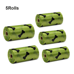 New 300PCS/20 Rolls Pet Biodegradable Trash Bag Dog Poop Bags Scented Poo Bag Degradable Cat Waste Bags Dog Poop Dispenser Gifts