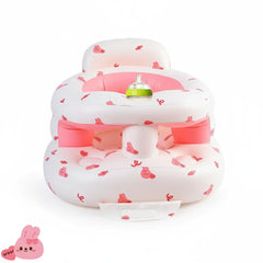 Babychair Inflatable Infant Support Seat for Sitting & Learning to Sit – Safe Full Support Design for 3–36 Month Babies,Inflatable Bab,Inflatable Baby Seaty Seat
