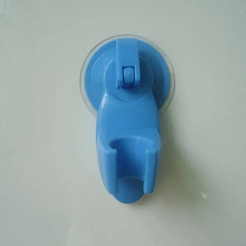 1Pc Shower Sprinkler Holder Portable Shower Head Shelf Plastic Vacuum Suction Type Holder Bathroom Accessories