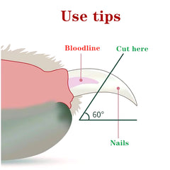 Professional Pet Nail Clipper LED Light Pet Nail Clipper Claw Grooming Scissors for Cats Small Dogs Scissors Cat Accessories