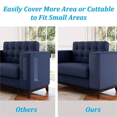 3 Pcs Cat Scratch Sofa Protection Pads Self-Adhesive Pet Furniture Protectors Cover Anti-Cat Scratch Couch Guard Pads Stickers