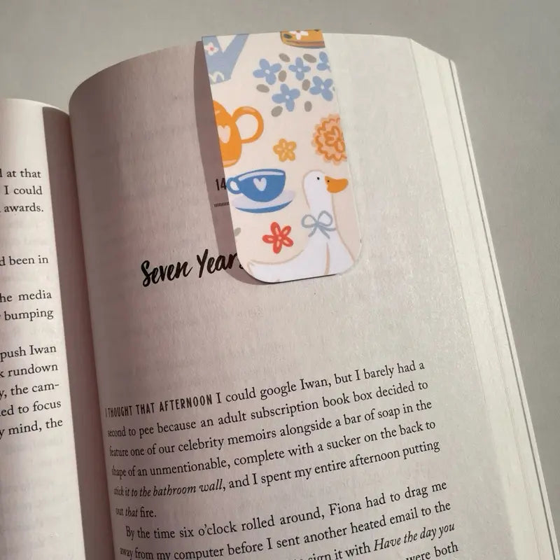The Scribby Squid Magnetic Bookmarks Cute Designs : Handmade