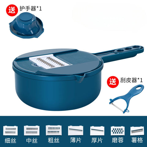 Vegetable Chopper Manually Cut Shred Grater Salad Carrots Potatoes for Kitchen Convenience Vegetable Tools Manual Shredder