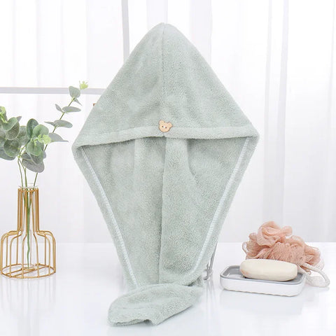 Magic Quick Drying Microfiber Hair Towel Fast Drying Dryer Towel Women Wrap Head Absorption Water Bath Hat
