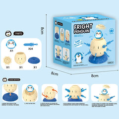 Mini Penguin Novelty Toys Pirate Bucket Plug-In Funny Parent-Child Interactive Games Party Tricky Desktop Toy Thinking Training