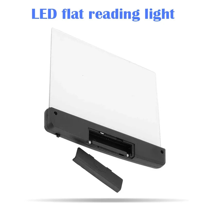 Student Night Reading Lamp Flat Plate Car Travel Panel LED Led Flat Night Vision Reading Light Tablet Book Light Eye Protection