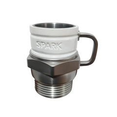 Spark Plug Coffee Mug Industrial Coffee Cup Mechanics & Gearheads Automotive Themed Coffee Mug Engine Design