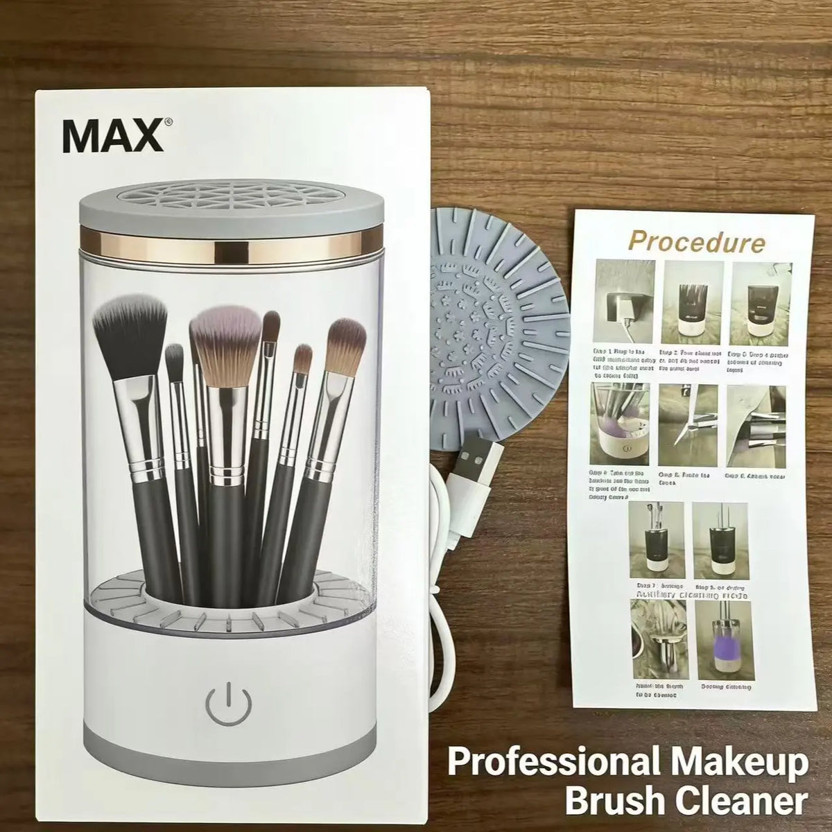 Automatic Electric Makeup Brush Cleaner, Efficient Energy-Saving Design, Multi-Function Beauty Tool, Ideal for Daily Use, Automatic Brush Washer