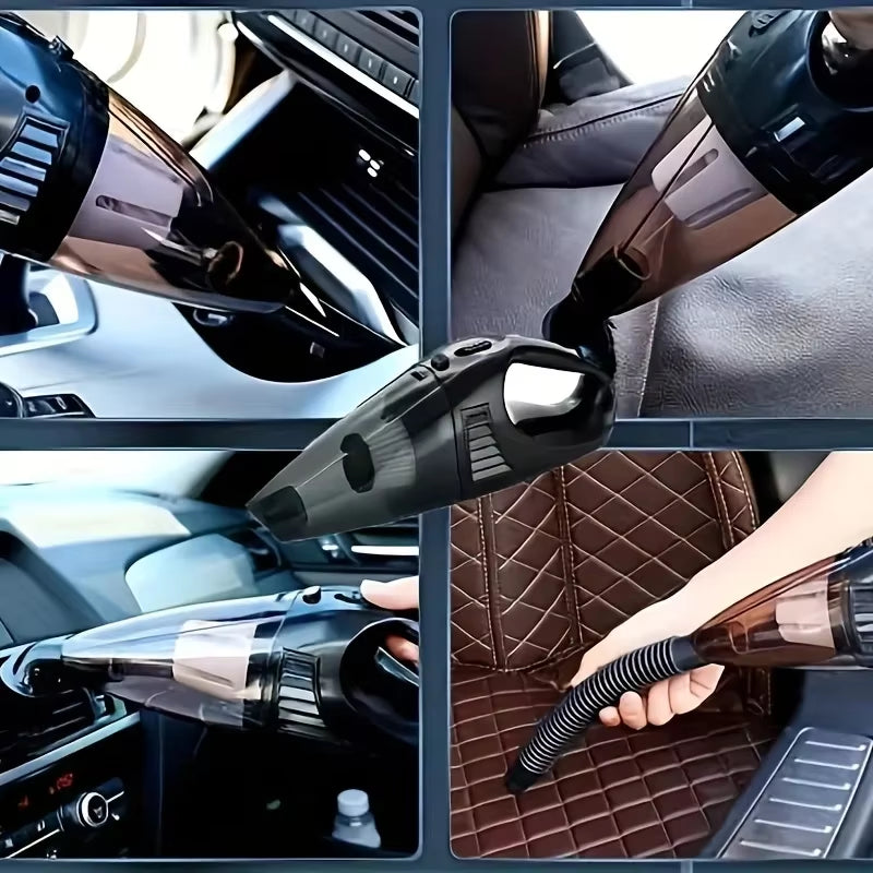 12V Handheld Vacuum Cleaner, Handheld Car Vacuum Cleaner with Strong Suction Power, Portable Mini Handheld Car Vacuum Cleaner