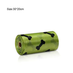 New 300PCS/20 Rolls Pet Biodegradable Trash Bag Dog Poop Bags Scented Poo Bag Degradable Cat Waste Bags Dog Poop Dispenser Gifts