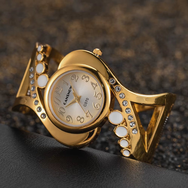 Special Fashion Female Watches Women Bracelet Watch Quartz Crystal Luxury Reloj Rhinestone Eleagnt Mujer Saati Feminino Relogio