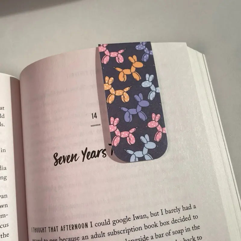 The Scribby Squid Magnetic Bookmarks Cute Designs : Handmade