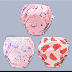 Baby Cotton Potty Training Pants Toddler Reusable Diapers Panties Ecological Washable 6 Layer Waterproof Cloth Nappies Underwear