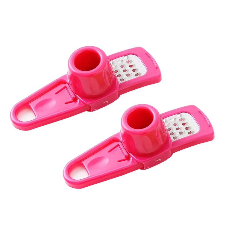 1/2PCS Garlic Crusher Press Multi-Functional Manual Ginger Garlic Grinding Grater Cutter Garlic Peeler Kitchen Tools