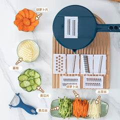 Vegetable Chopper Manually Cut Shred Grater Salad Carrots Potatoes for Kitchen Convenience Vegetable Tools Manual Shredder