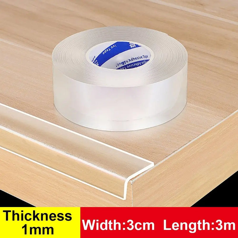 Table Edge Guard Tape Furniture Corner Bumper Self Adhesive Collision Proof Protective Strip Thickened Transparent Soft Tape