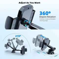 Sucker Car Phone Holder Mount Stand Suction Cup Smartphone Mobile Cell Support in Car Bracket for Iphone Xiaomi Huawei Samsung