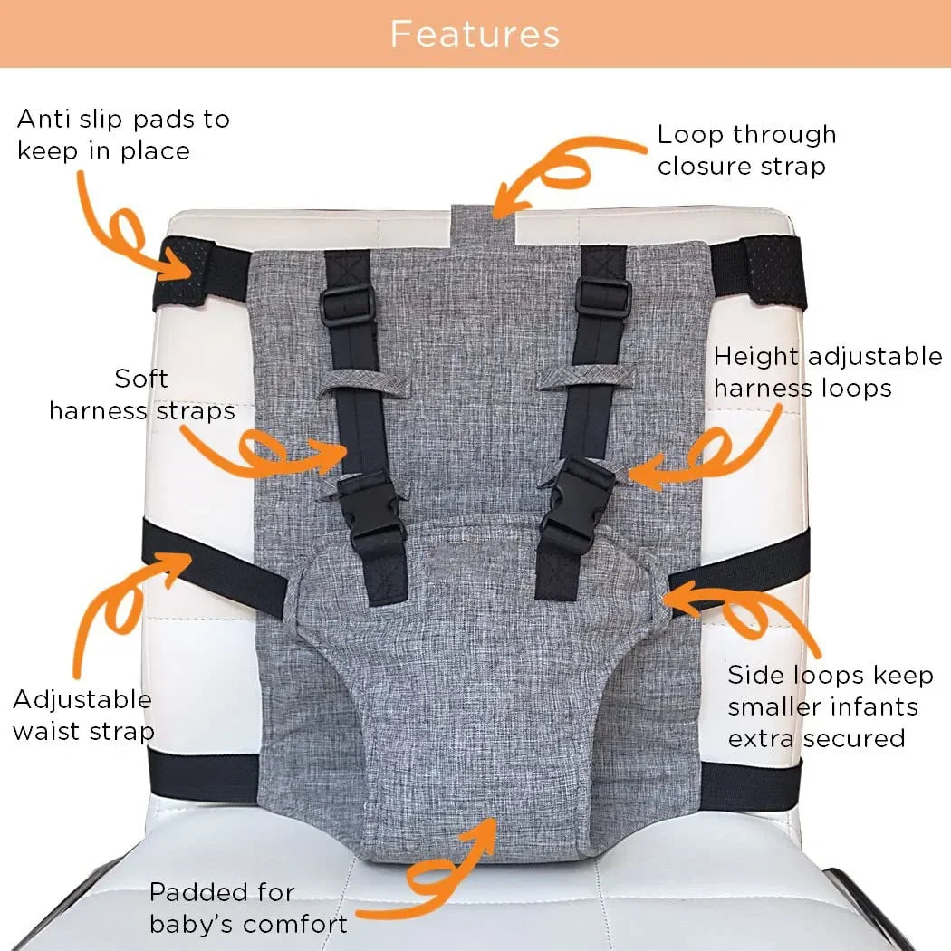 Child Chair Safety Belt Stop Babies Slipping Falling Baby Dining Chair Seat Belt Adjustable Kids Feeding Safety Protection Guard