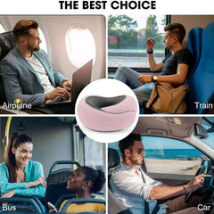 Travel Pillows for Airplanes,2024 New Travel Pillow,Travel Neck Pillow Airplane Memory Foam Travel Pillow Neck Pillow for Traveling Suitable for Airplanes,Offices and Cars