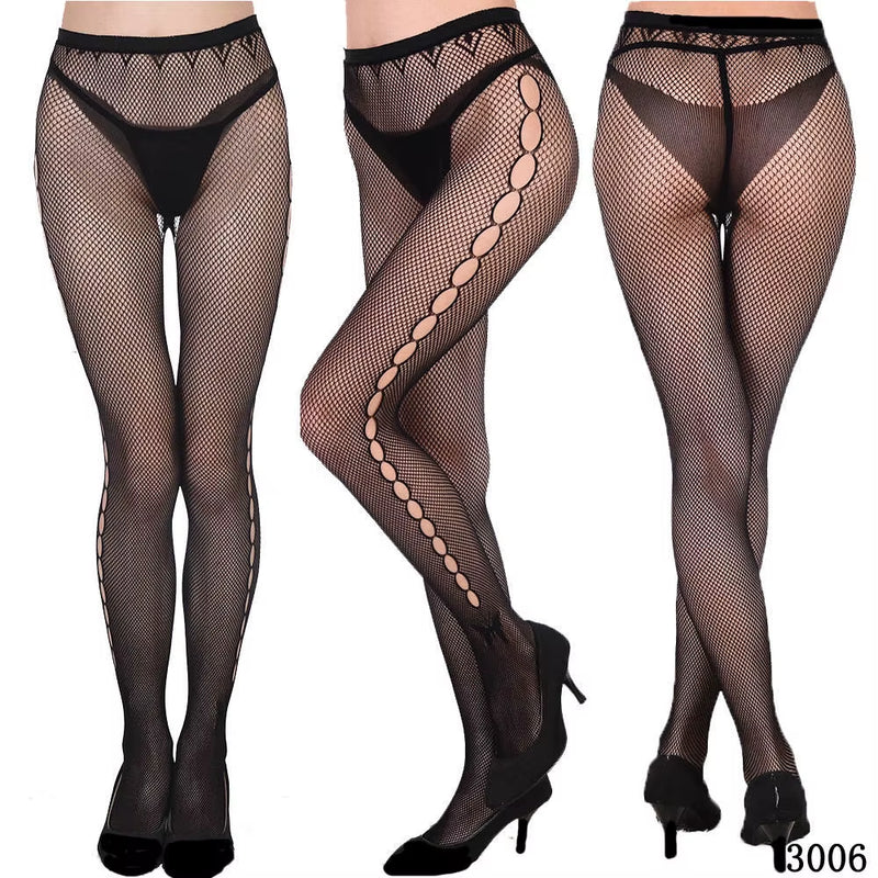 DOIAESKV 3XL plus Fishnet Tights Women Sexy Erotic Lingerie Pantyhose Sex Body Stockings Large Size Tights Sexy Women Pantyhose