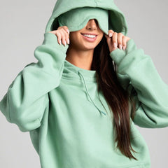Cozy Travel Hoodie with Airplane Mode Graphic