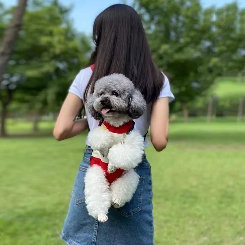 Pet Carrier Backpack Solid New Style Breathable Design Cats and Dogs for Outings Travel Bag Dog Carrier Backpack