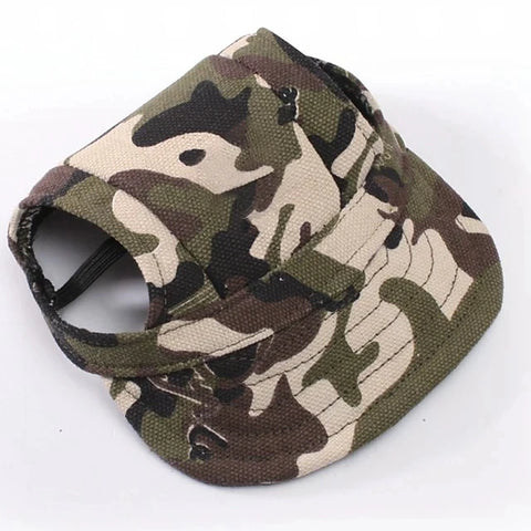 Pet Hat Dog Hat Baseball Hat Summer Canvas Dog Cap Only for Small Pet Dog Outdoor Accessories Outdoor Hiking Sports