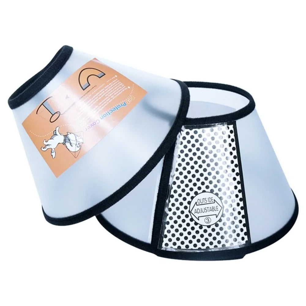 Pet Protective Collar Dog Neck Cone Recovery Cone Collar for Anti-Bite Lick Surgery Wound Healing Cat Dogs Health Circle