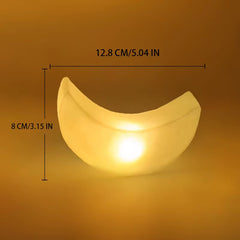 Silica Gel Night Light Bedroom Decor Lights Button Battery Powered Moonlight Cartoon Animal Lamps Children Gift Decorative Lamp