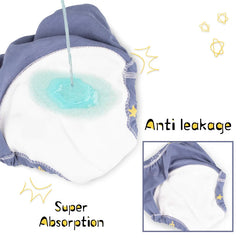 Baby Cotton Potty Training Pants Toddler Reusable Diapers Panties Ecological Washable 6 Layer Waterproof Cloth Nappies Underwear