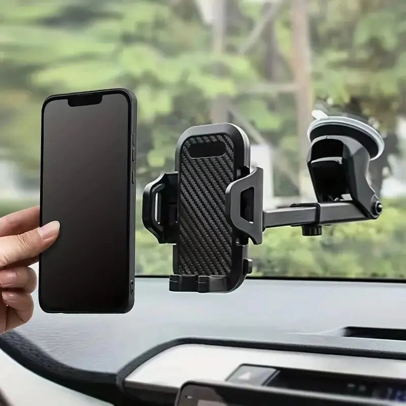 Sucker Car Phone Holder Mount Stand Suction Cup Smartphone Mobile Cell Support in Car Bracket for Iphone Xiaomi Huawei Samsung