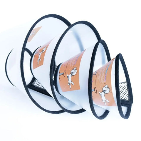 Pet Protective Collar Dog Neck Cone Recovery Cone Collar for Anti-Bite Lick Surgery Wound Healing Cat Dogs Health Circle