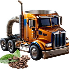Semi Truck Coffee Mug,Novel Semi Trailer Coffee Cup,11Oz Novelty Coffee Cup,Funny Mugs Truck Drinking Cups,Creative Water Drinking Cups Truck Shaped for Men, Friends and Lovers