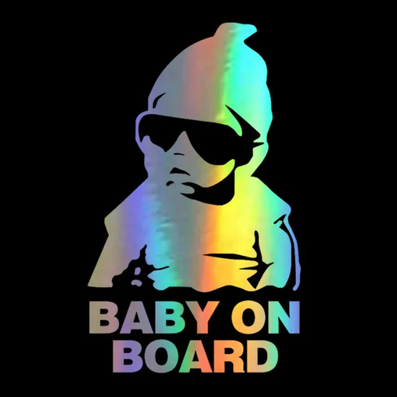 Car Stickers Kids Baby on Board Decals 3D Vinyl Sticker on Car Reflective Motorcycle Decal Car Styling