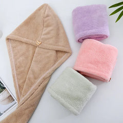 Magic Quick Drying Microfiber Hair Towel Fast Drying Dryer Towel Women Wrap Head Absorption Water Bath Hat